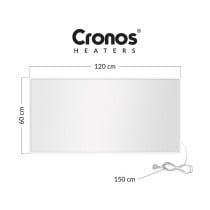 Chauffage Cronos P1000 Blanc 1000 W 1 Pièce