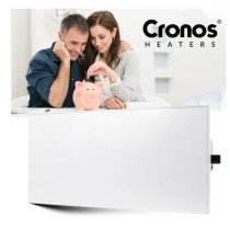 Heater Cronos CRP-500TWP White 500 W 1 Piece