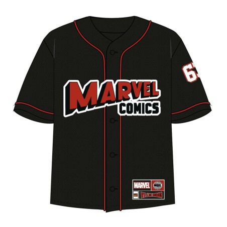 Short-sleeve Sports T-shirt Marvel Baseball Unisex