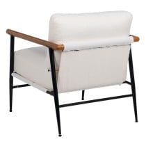 Fauteuil Blanc Noir 70 x 76 x 81 cm