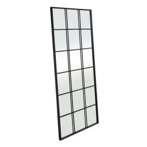 Wall mirror Black Window 90 x 3 x 180 cm