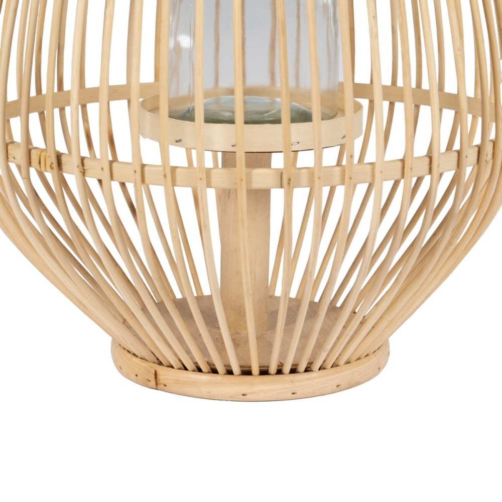 Lantern Natural Bamboo Crystal 30 x 30 x 55 cm