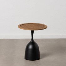 Petite Table d'Appoint Noir Doré 50 x 50 x 57 cm