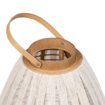 Lantern Beige Natural Bamboo Crystal 38 x 38 x 70 cm