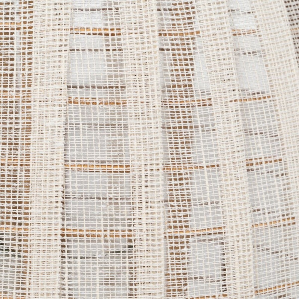 Lantern Beige Natural Bamboo Crystal 38 x 38 x 70 cm