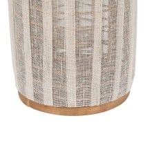 Lantern Beige Natural Bamboo Crystal 22 x 22 x 38 cm