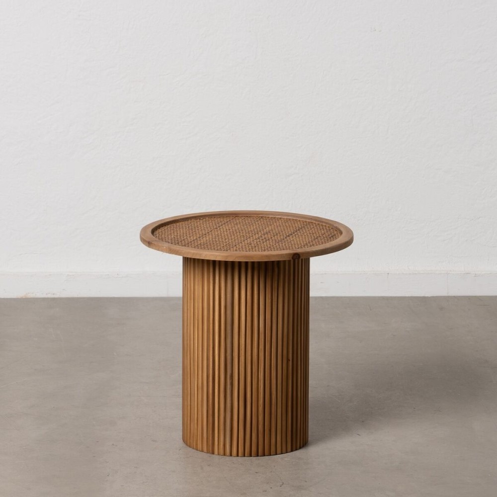 Petite Table d'Appoint Naturel 49,5 x 49,5 x 50 cm