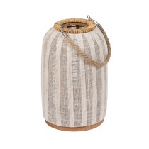 Lantern Beige Natural Bamboo Crystal 20 x 20 x 33 cm