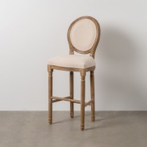 Hocker natürlich Birke Kautschukholz 45 x 55 x 116 cm