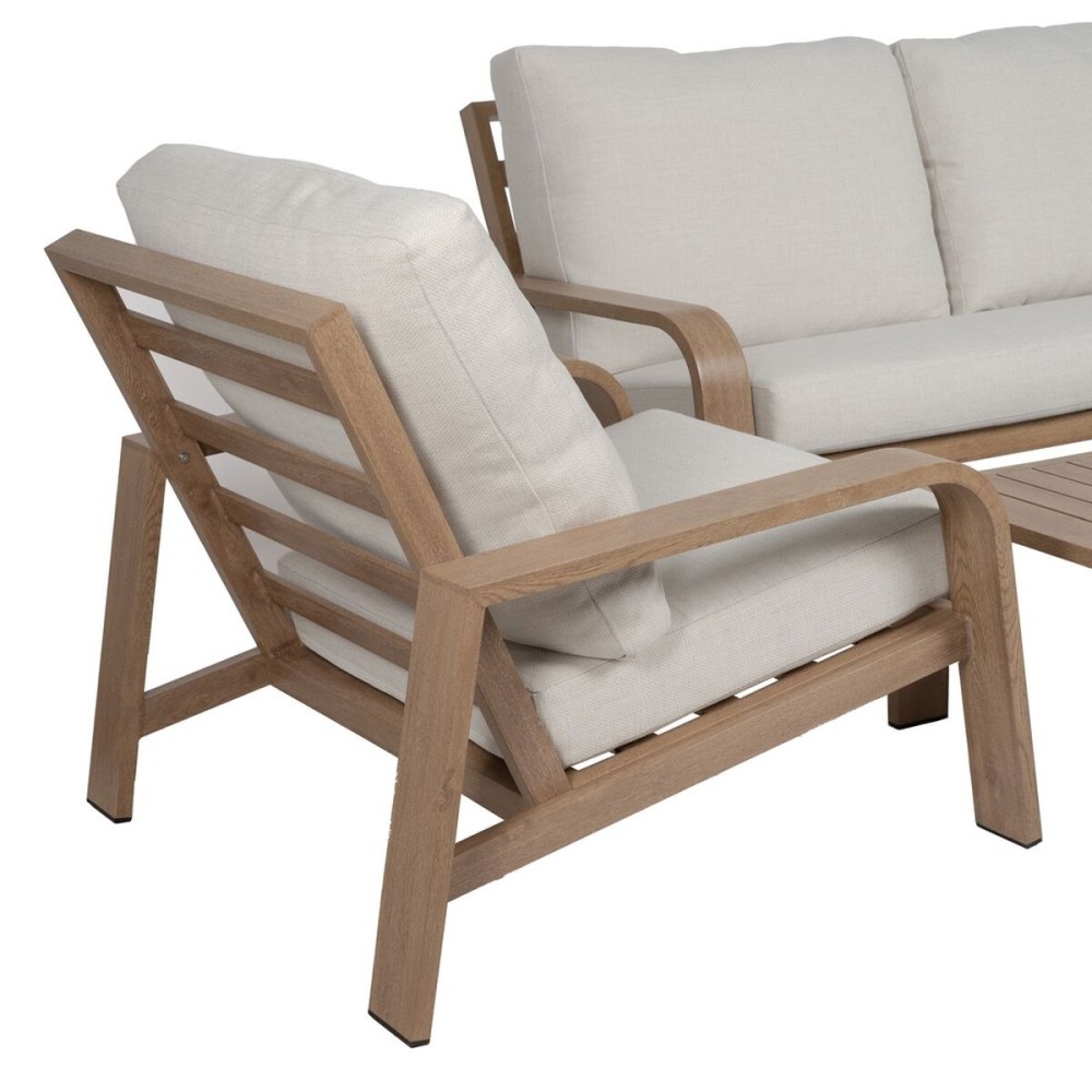 Meubles de jardin Beige Naturel 184 x 74 x 65 cm