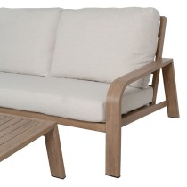 Meubles de jardin Beige Naturel 184 x 74 x 65 cm