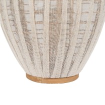 Lanterne Beige Naturel Bambou Verre 36 x 36 x 56 cm