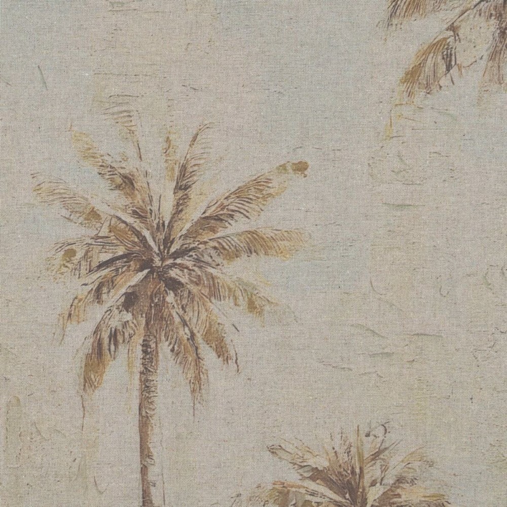 Canvas Beige Palms Palm tree 80 x 3,3 x 60 cm