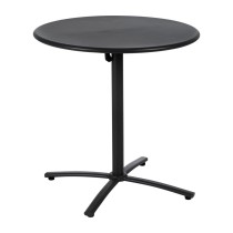 Table d'Appoint Pliable Anthracite 70 x 70 x 72 cm