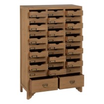 Caisson à Tiroirs Beige Bois d'épicéa Bois MDF 85,5 x 36,5 x 133 cm