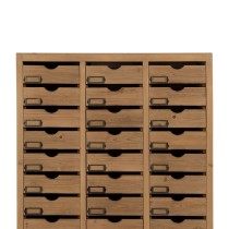 Chest of drawers Beige Fir wood MDF Wood 85,5 x 36,5 x 133 cm