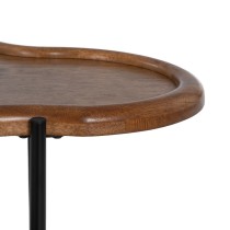 Centre Table Black Natural Crystal Iron Rubber wood 89 x 50 x 40 cm (2 Units)