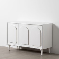 Sideboard BERET White Fir wood MDF Wood 120 x 40 x 81 cm