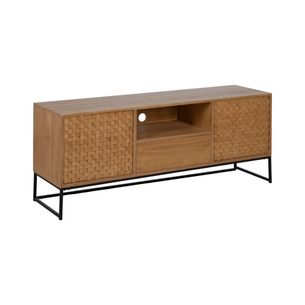 TV furniture MARIGNI Black Natural 148 x 40 x 60,5 cm