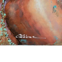 Painting Canvas Pine Lady 120 x 3,5 x 90 cm