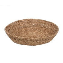 Centre de Table Naturel Fibre naturelle 31 x 31 x 7 cm (2 Unités)