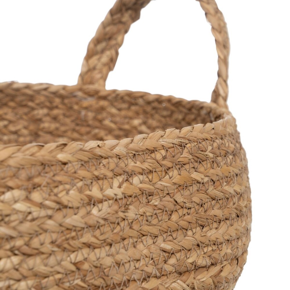 Decorative basket Natural Fibre 37 x 37 x 21 cm