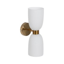 Wall Lamp White Golden 60 W 18 x 12 x 36 cm