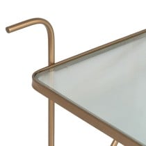 Kitchen Trolley Golden 61 x 40 x 70 cm