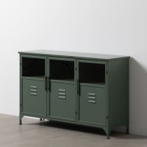 Buffet Menthe Verre Fer 120 x 35 x 76 cm