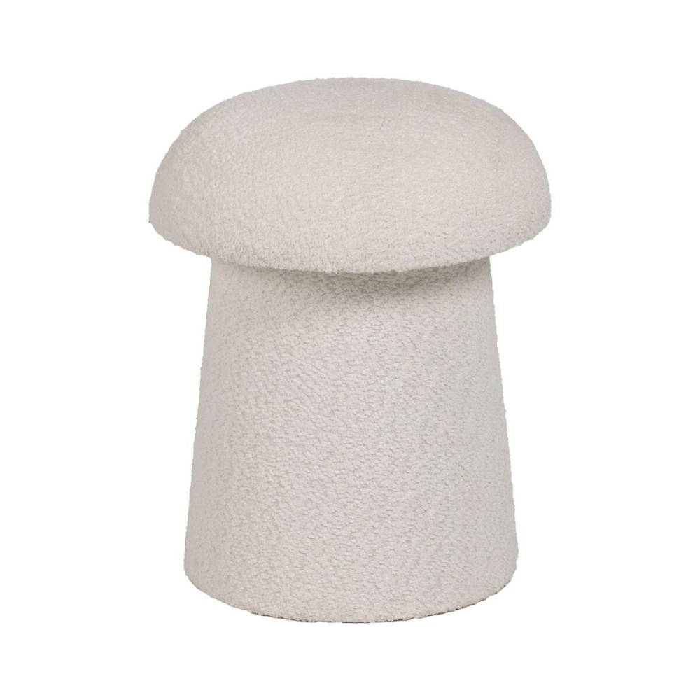 Pouf Blanc Bois MDF 35 x 35 x 42 cm