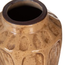 Vase Braun aus Keramik 11,5 x 11,5 x 17,5 cm