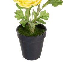 Plante décorative Polyester Polyéthylène Fer Fleur 9,5 x 9,5 x 29 cm