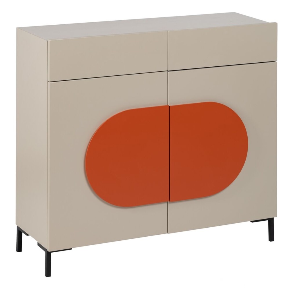 Eingangsbereich NECTO Orange Taupe 90 x 32 x 85,5 cm