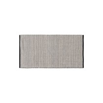 Tapis Blanc Noir 80 x 150 x 1 cm