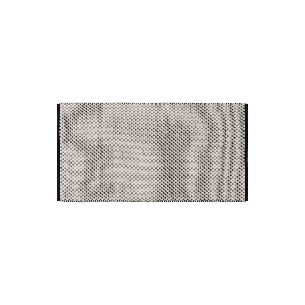 Tapis Blanc Noir 80 x 150 x 1 cm