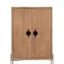 Buffet AIKO Crème Naturel Fer Bois MDF 70 x 40 x 172 cm