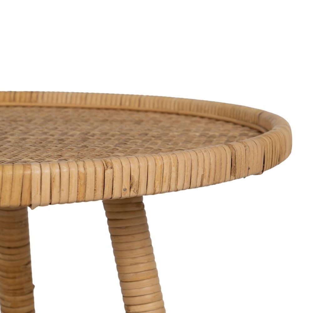 Beistelltisch Beige Rattan 60 x 60 x 71 cm