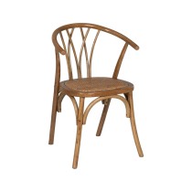 Dining Chair Brown 55 X 50 X 81 CM