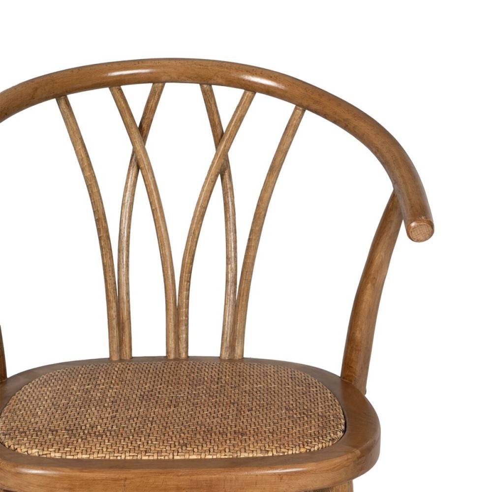 Dining Chair Brown 55 X 50 X 81 CM