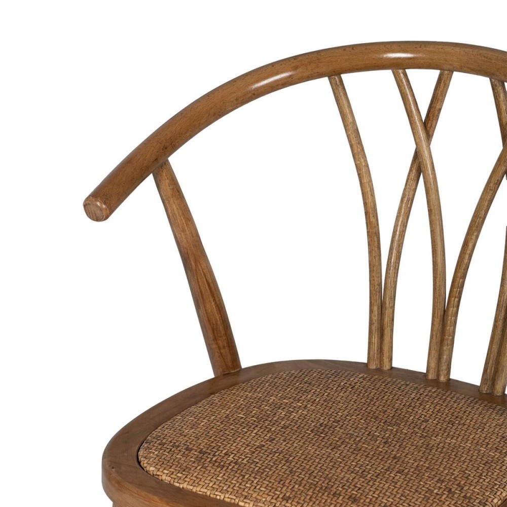 Dining Chair Brown 55 X 50 X 81 CM