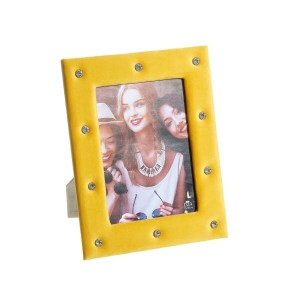 Fotorahmen Gelb Pappe 13 x 18 cm 19,3 X 1 X 24,3 CM