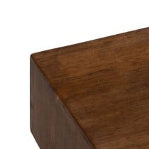 Centre Table LAGOM Black Natural Iron Rubber wood 120 x 60 x 40 cm