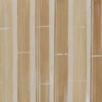 Kerzenschale Beige Bambus Holz MDF 10,5 x 10,5 x 10,5 cm