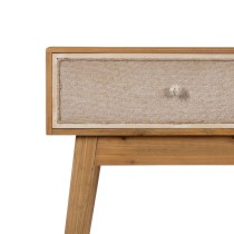 Sideboard GEREL Natural Fir wood MDF Wood Natural Fibre 115 x 37 x 80 cm