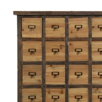 Chest of drawers Beige Grey Fir wood MDF Wood 80,5 x 35 x 115 cm