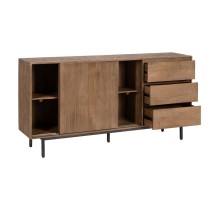 Sideboard Natural Iron Mango wood 180 x 40 x 91 cm