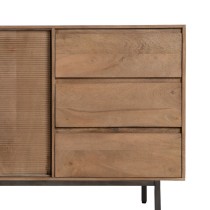 Sideboard Natural Iron Mango wood 180 x 40 x 91 cm