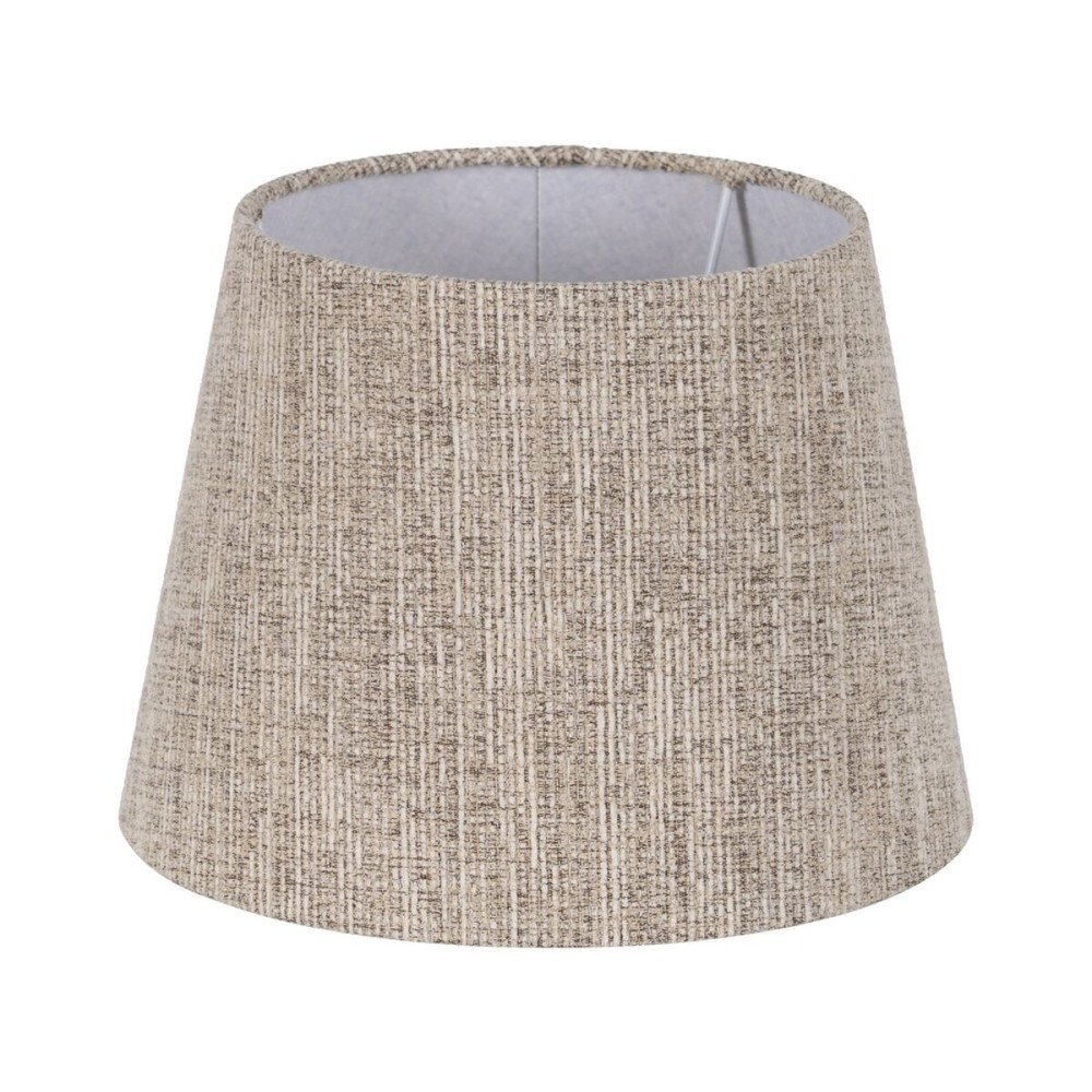 Lamp Shade Brown Polyester 30 x 30 x 22 cm