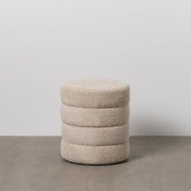 Pouffe Beige 42 x 42 x 46 cm