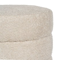 Pouffe Beige 42 x 42 x 46 cm